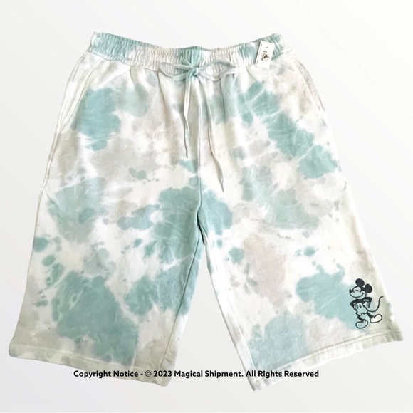 Disney Parks - Mickey Mouse Tie-Dye Lounge Shorts - Picture 1 of 3